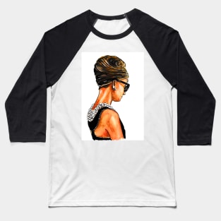 Audrey Hepburn Baseball T-Shirt